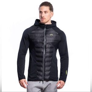 Men’s Gym Aesthetic Ultrasonic 2.0 Primaloft Light Slim Jacket fits like Large